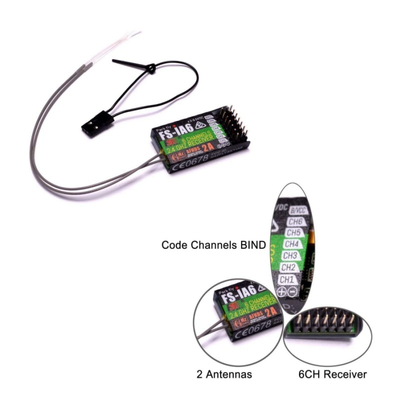 Ricevitore Flysky FS-IA6 6CH d - Drone Racing Receiver recensione e prezzo