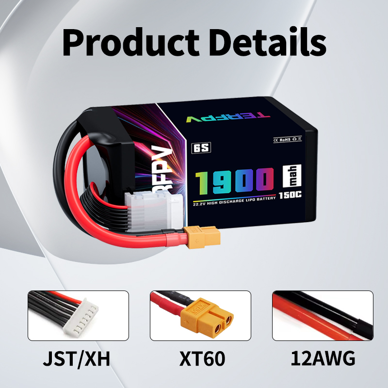 1/2 Pezzi Batteria Lipo TERFPV - Drone Racing Battery recensione e prezzo