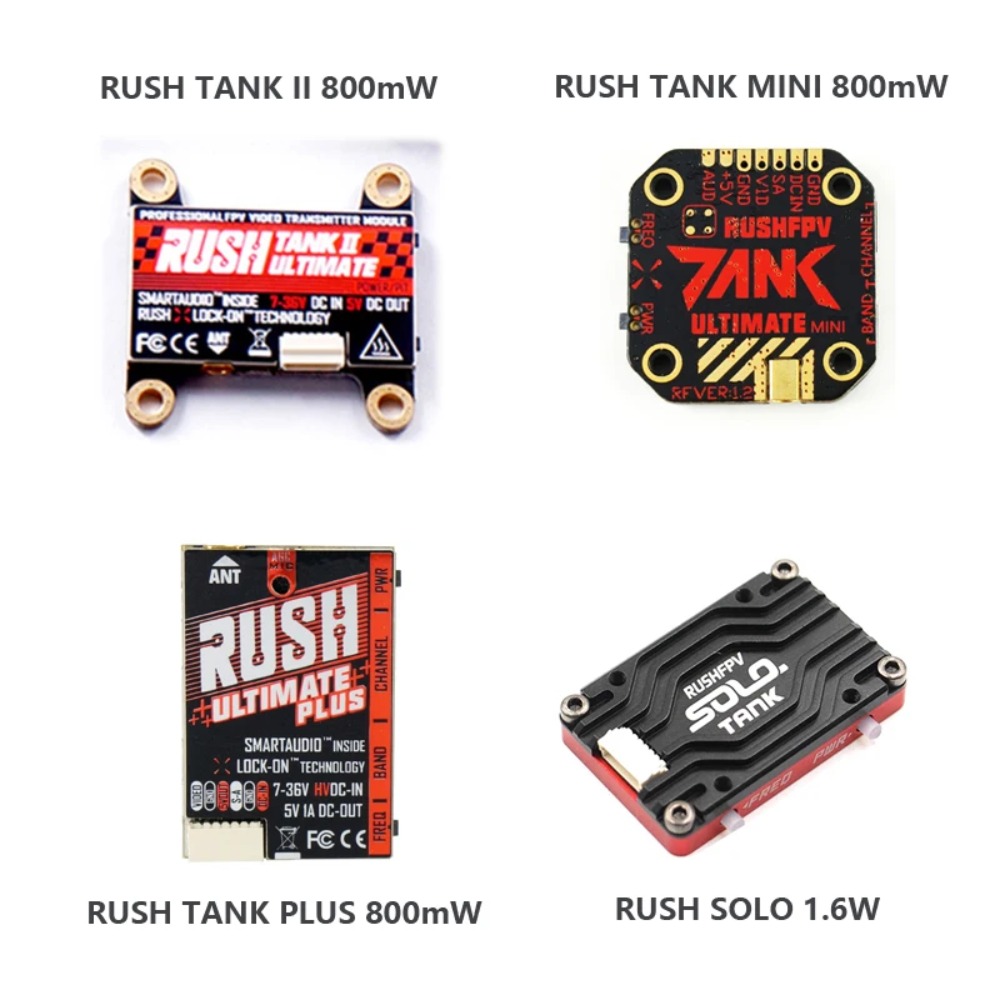RUSH TANK Ultimate II/Mini/PLU - Drone Racing Receiver recensione e prezzo